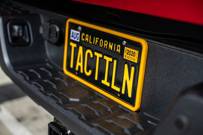 Silicone Anti-Rattle, Anti-Scratch License Plate Holder
