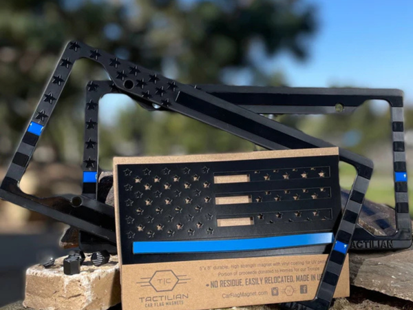 How to Choose Custom License Plate Frames Thin Blue Line?