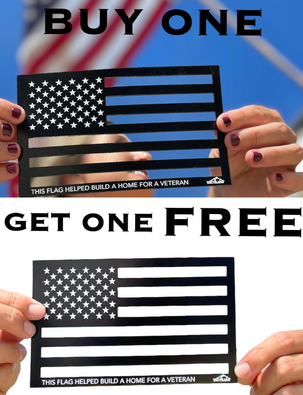 BOGO Veterans Support American Flag Flag Magnet Set (Limited Edition)