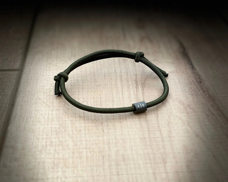 Emergency Window Breaker EDC Bracelet - Minimalist Tungsten Carbide Bead Wrist Strap