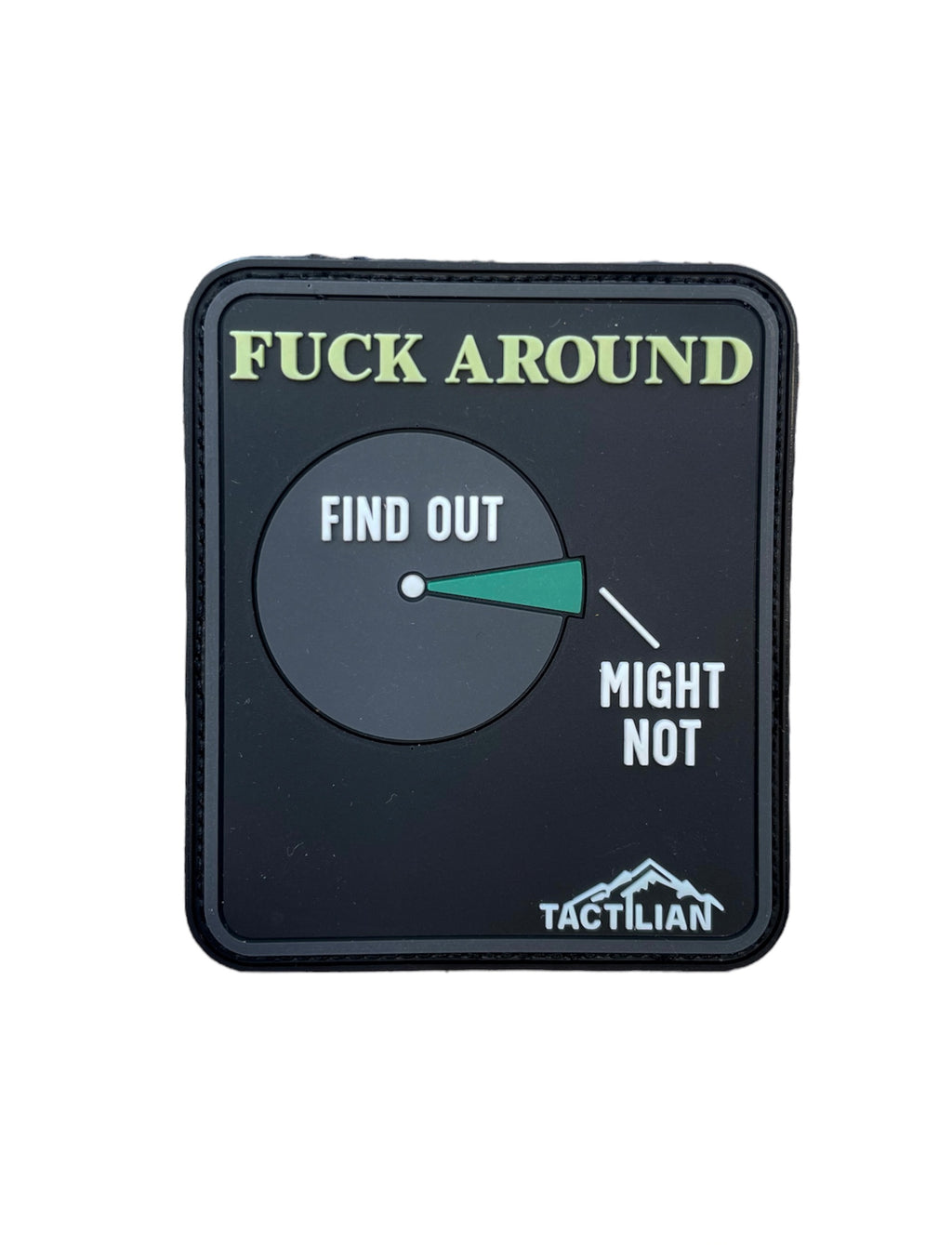 FAFO PVC Patches [2-Pack] F*** Around and Find Out, Funny Tactical  Patches,3D