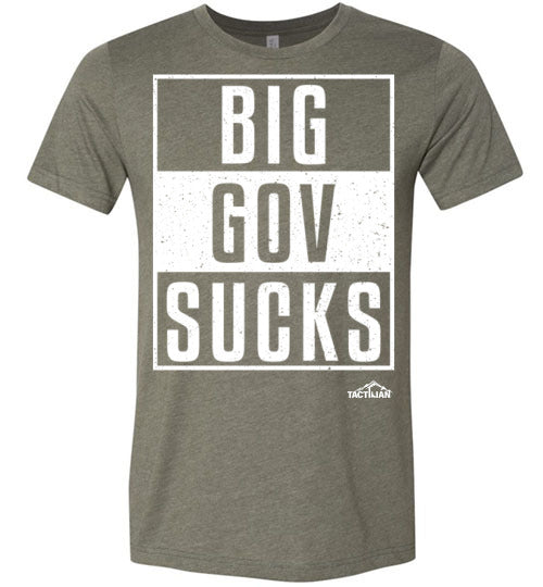 Big Gov Sucks Tactilian T-Shirt