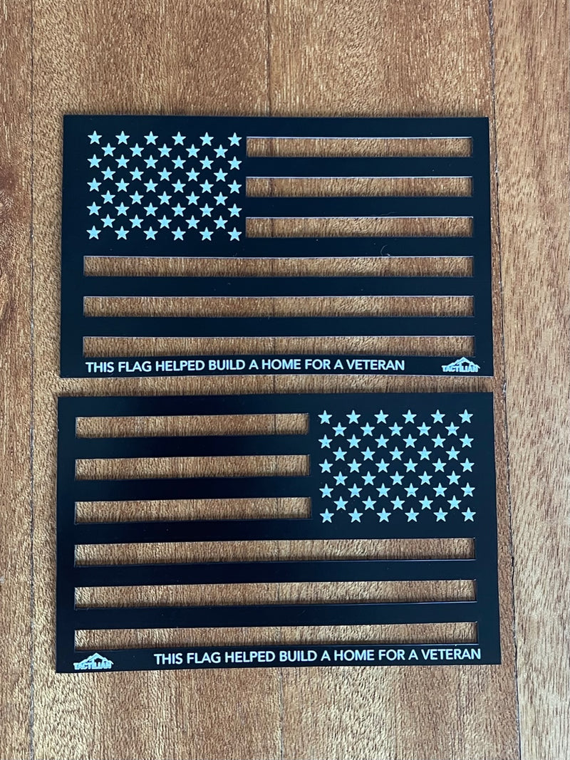 Limited Edition Veterans Flag Set