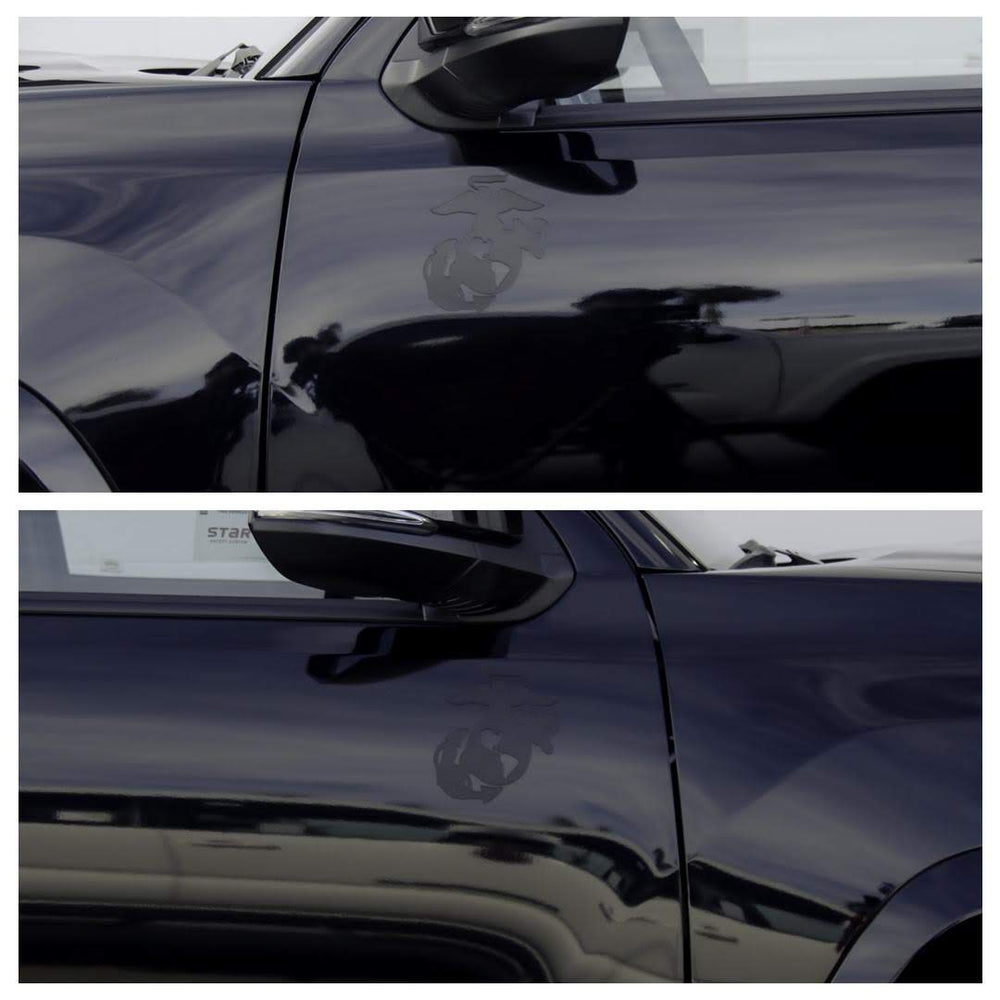 thumbnail image 2 of USMC Premium Chrome Auto Emblem – Anchor With Black Accent – Made In USA 2 of 3