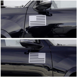 Grey American Flag Patch - Oscar Mike Apparel