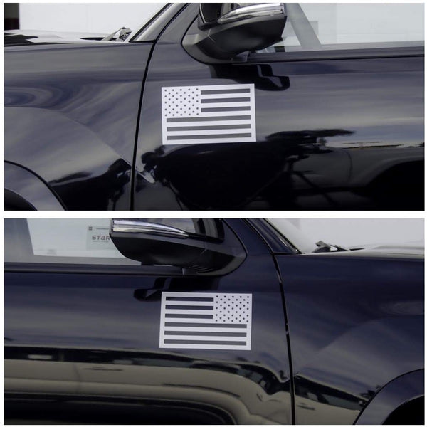 Tactilian Car Flag Magnet American Flag Cut Out