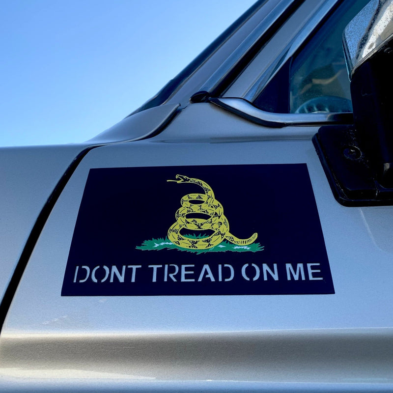 dont tread on me car magnet truck made in usa