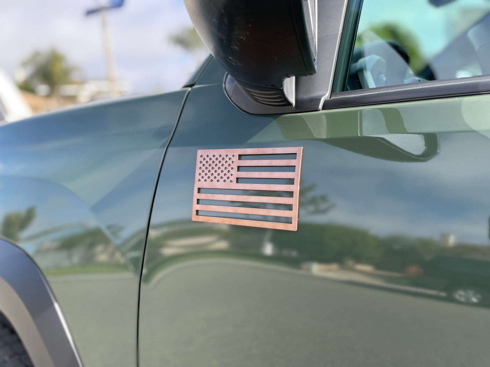 Black And Gray USA Flag Sticker - Muted American Decal For Cars, Laptops, And More