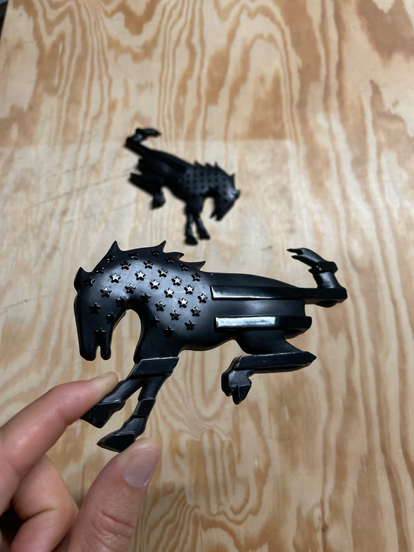 american flag bronco door badge 