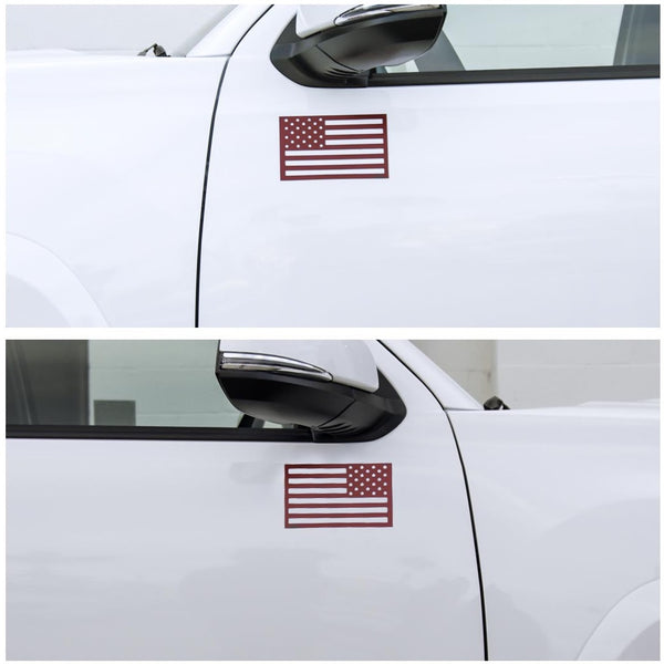 American Flag Magnets - Red